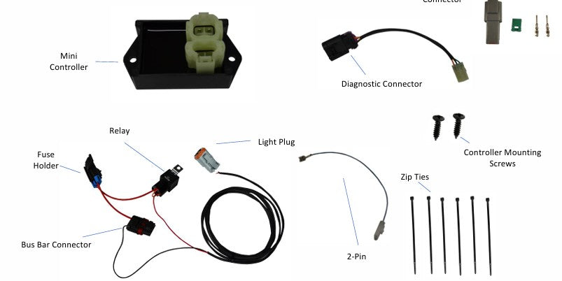 Automatic Reverse Light Controller Polaris General 2016+