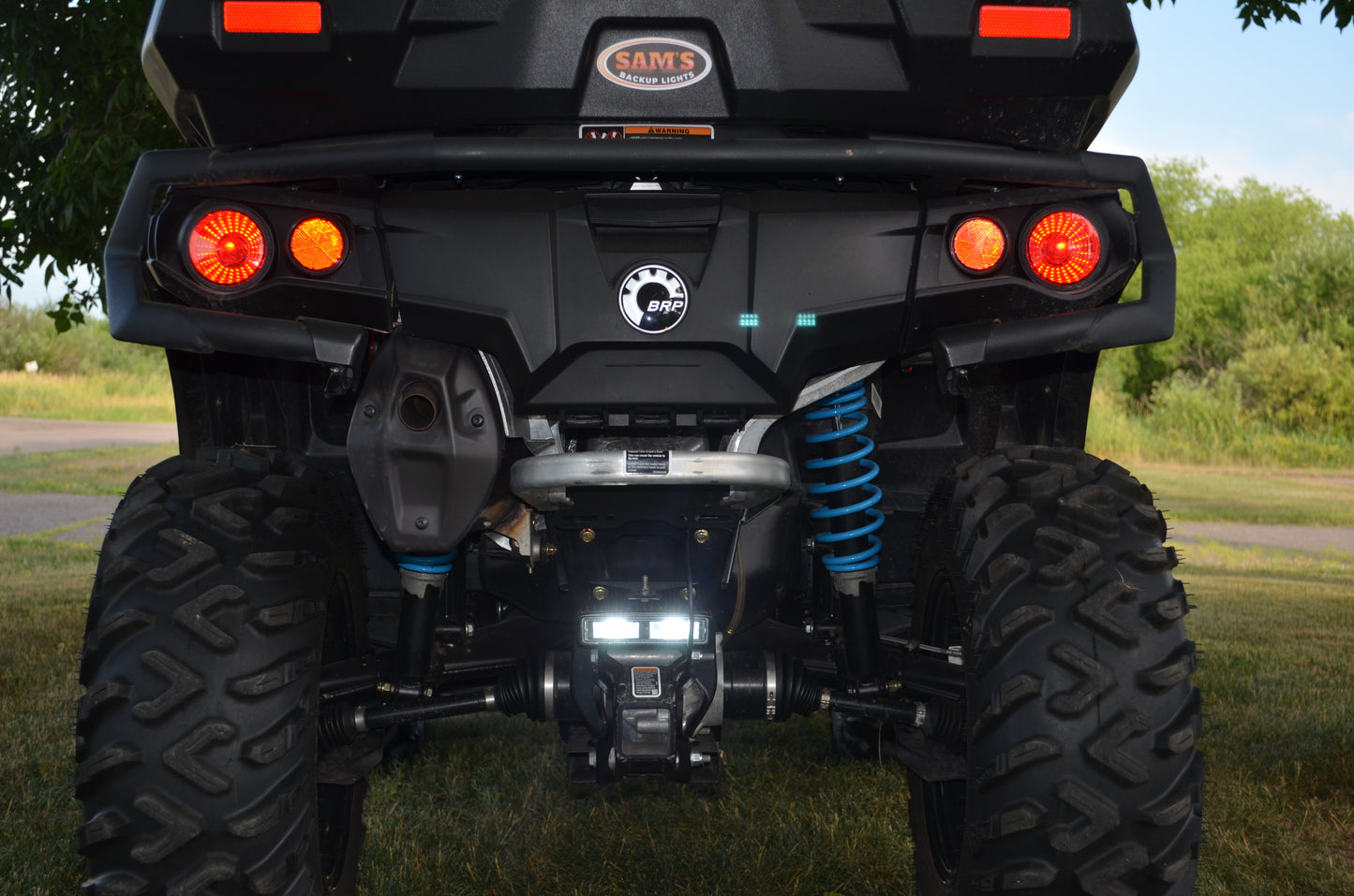 Can Am Outlander 850 and 1000 ATV Automatic Reverse Light