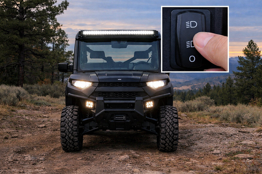 2023+ Polaris Ranger XP 1000, Ranger 1000 Light Bar Harness